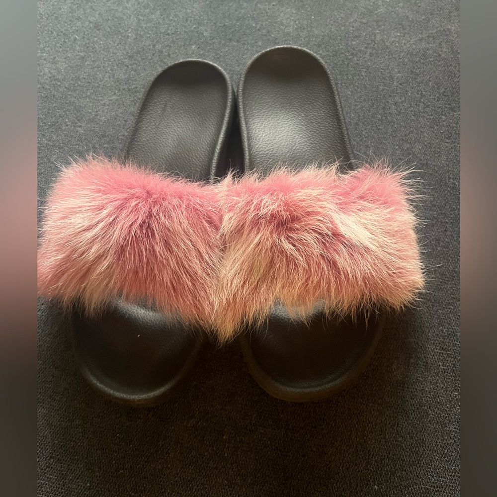 UGG slides.